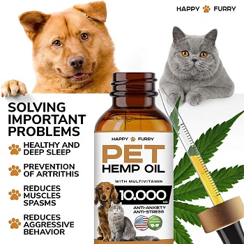 Hemp Oil for Dogs and Cats