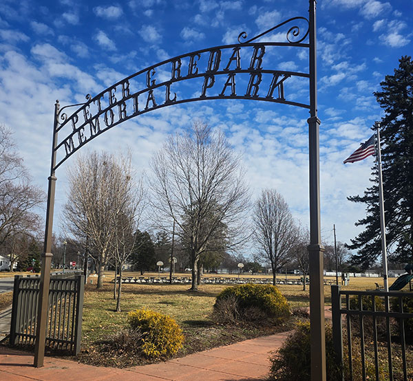 Peter G Redar Memorial Park in Schererville, Indiana